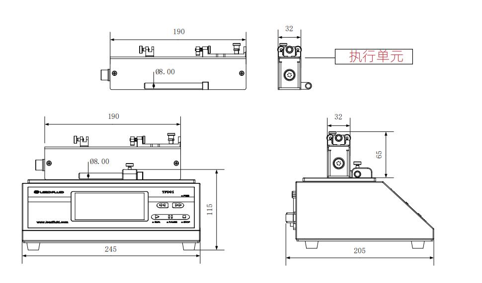 TFD01-01型分體注射泵